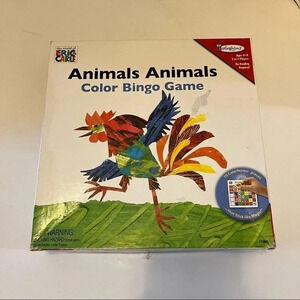 Animals Animals Color Bingo Game, Eric Carle, Colorforms